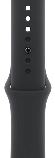 Apple Watch Series 11 42 мм, черный глянец, ремешок черного цвета, размер S/M